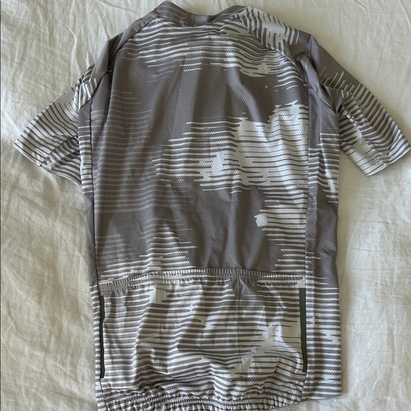 Specialized Men's Striped Gray Rash Guard - Picture 3 of 4